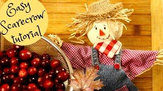 Easy Fabric Scarecrow Making | How to make a Scarecrow without stitching | No Sew Scarecrow  Doll