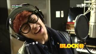 BLOCK B - ZICO Kyung imitate Taeil singing Movie's Over