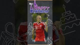 HAPPY BIRTHDAY ARJEN ROBBEN | ARJEN ROBBEN BIRTHDAY WHATSAPP STATUS VIDEO | ARJEN ROBBEN BIRTHDAY