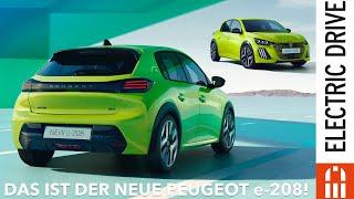 DAS ist der neue 2024 Peugeot e-208 Reichweite Leistung technische Daten | Electric Drive News