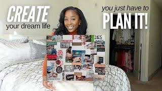 YOUR VISION BOARD WILL WORK! How to make a vision board 2025