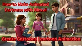 How to Make Animated Cartoons with Nim.ai | Create Cartoons | cartoon Animation Tips