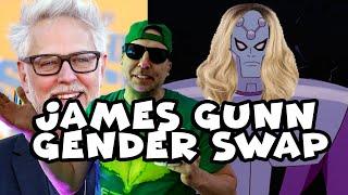 EVERYONE MISSED THIS - JAMES GUNN GENDER SWAPS BRIANIC IN THE NEW SUPERMAN MOVIE