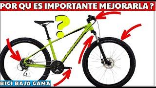 CUAL COMPONENTE ES MAS IMPORTANTE MEJORAR PRIMERO? CICLISMO,MTB