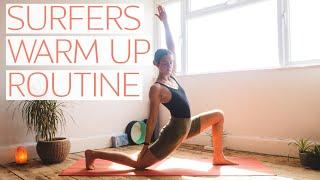 15 Minute Surfers Warm Up Routine | Pre-Surf Stretch & Flow