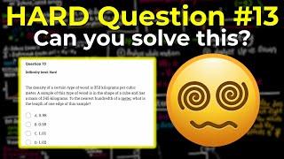 [December SAT] You MUST Know This HARD Problem (#13)