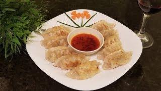 Easy Home Cook Frozen Dumplings to Pot Sticker / Fried Dumplings (HD)-锅贴/煎饺-家庭简易做法