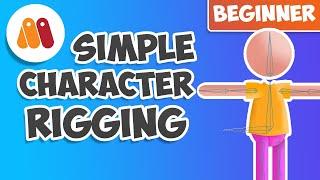 Simple Character Rigging in Moho | Moho Pro 13 Tutorial