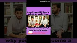 Adnan Rashid encouraging Muslim to read books...