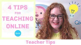 4 Tips for Teaching Online | Teacher Tips | Qkids