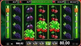 100 BURNING HOT ● JACKPOT CARD ● ჰაიროლა დიდი მოგებები 