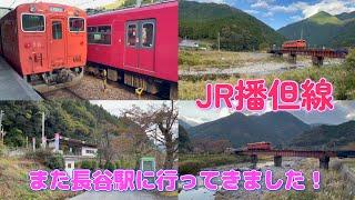 【4K】JR播但線　また長谷駅に行ってきました！（2022年）