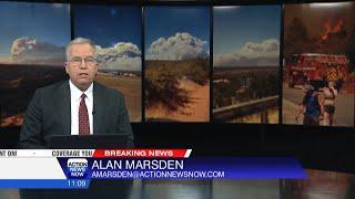 Action News Now 11 p.m. update on the Park Fire