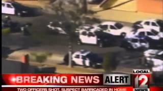 Two Officers Shot during Hostage Situation in Inglewood, Cali.