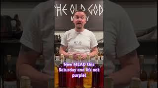 New MEAD this Saturday and it’s not purple! New MEAD every Saturday! #mead #honeywine #meadmaking