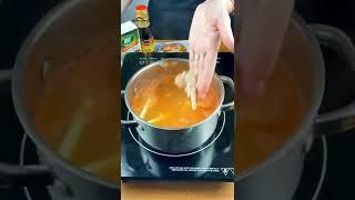 Shrimp soup recipe! - TM   Top Discovery #shorts