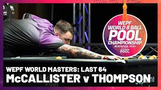 '"THE BEST VISION IN THE GAME'' | McAllister v Thompson | 2024 World Championships WEPF Mens Masters