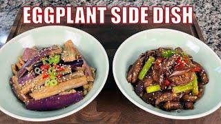 HEALTHY Eggplant Side Dish 2 Ways | Quick And Easy!