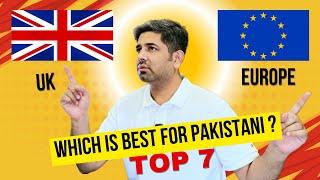 Europe vs UK Which is Best for Pakistani? | Comparison of UK vs Europe for Study Abroad 2025