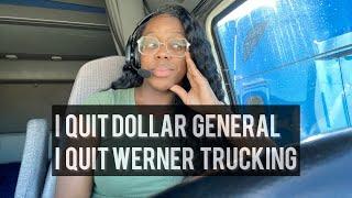 I Had To Quit Werner Trucking #cdl #werner #truckdriver #cdldriver #ladytrucker