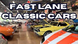 FAST LANE CLASSIC CARS SHOP TOUR CARS FOR SALE