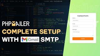 How to Setup PHPMailer on Contact Form using Gmail SMTP | Fixed Gmail Authentication Failed Issue