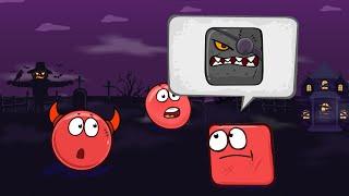 Red Ball 4 | Red Ball Evil Vs Pirate Boss In Green Hills Halloween Day