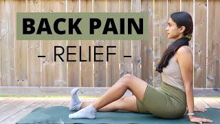 Back Pain Relief | Stretch & Strengthen for Pain ( Lower Back, Sciatica, Mid Back )