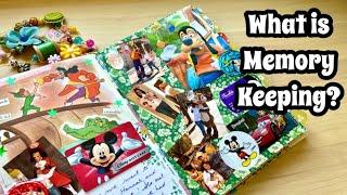 Simple Junk Journal Layout 2024 / What is Memory Keeping? / Using a Junk Journal / Paper Craft