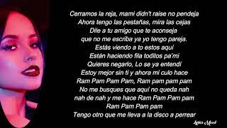 Natti Natasha, Becky G - Ram Pam Pam LETRA