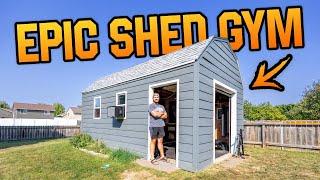 Epic Shed Gym - Home Gym Tour