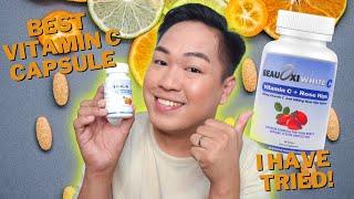 BEST VITAMIN C CAPSULE  FOR IMMUNE SYSTEM /  BEAUOXI WHITE C VITAMIN C AND ROSEHIPS EXTRACTS