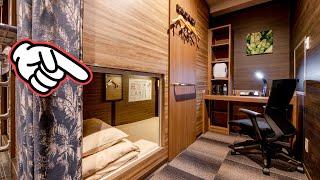 Amazing CAPSULE HOTEL with Too Many Free Offers Japan Nagoya 安心お宿プレミア 名古屋 日本 カプセルホテル