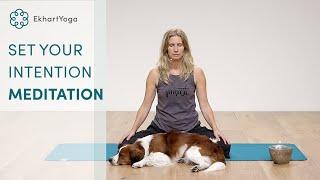 5 minutes to set a daily intention - Meditation with Esther Ekhart