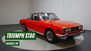 Triumph Stag | Restored | History known | Very good condition | 1976 -VIDEO- www.ERclassics.com