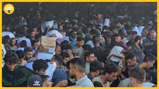 Humanitarian crisis in Gaza grows as thousands storm food aid warehouse