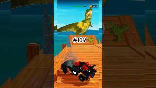 MY CAR VS UNSTOPPABLE RAPTOR, LEVEL 119. #shorts #gameplay #gamer #gaming #short