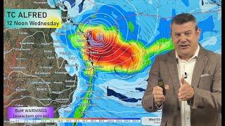 Cyclone Alfred (Sunday): Qld, Brisbane & NSW most exposed