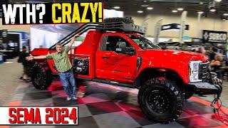 The BIGGEST And BADDEST Trucks From SEMA 2024!