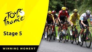 RECORD BROKEN! | Stage 5 Tour de France 2024 Highlights