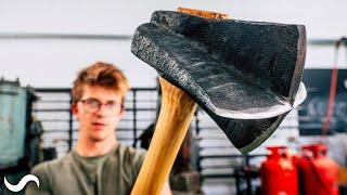 Forging a FOUR-BLADED AXE?!