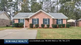 AUGUSTA REAL ESTATE FOR SALE 2020 NEW LISTING 3BR/2BA (4848 JASMINE WAY HEPHZIBAH GA) HOME FOR SALE