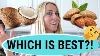 ALMOND MILK VS. COCONUT MILK - WHICH IS HEALTHIER?!