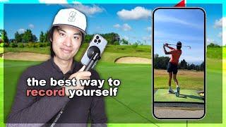 the best way to record your golf swing | gpod review