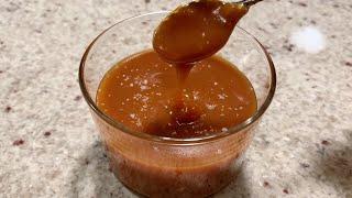 Homemade Caramel Without Cream | Simple Caramel Sauce Recipe