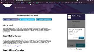 How To Donate Bitcoin and Cryptocurrency with The Giving Block