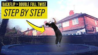 HOW TO TWIST IN BACKFLIPS l Trampoline Tutorial