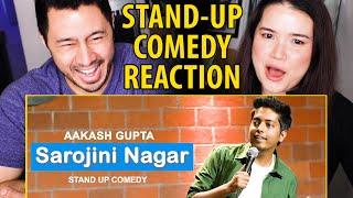 AAKASH GUPTA | Sarojini Nagar | Excuse Me Brother | Stand-Up Comedy Reaction by Jaby Koay & Achara!