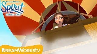 Carried Away in a Hot Air Balloon | SPIRIT RIDING FREE | Netflix