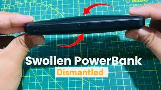 Swollen PowerBank | Bulging Power Bank | Bloated Power Bank | How to Dismantle a Damaged Power Bank